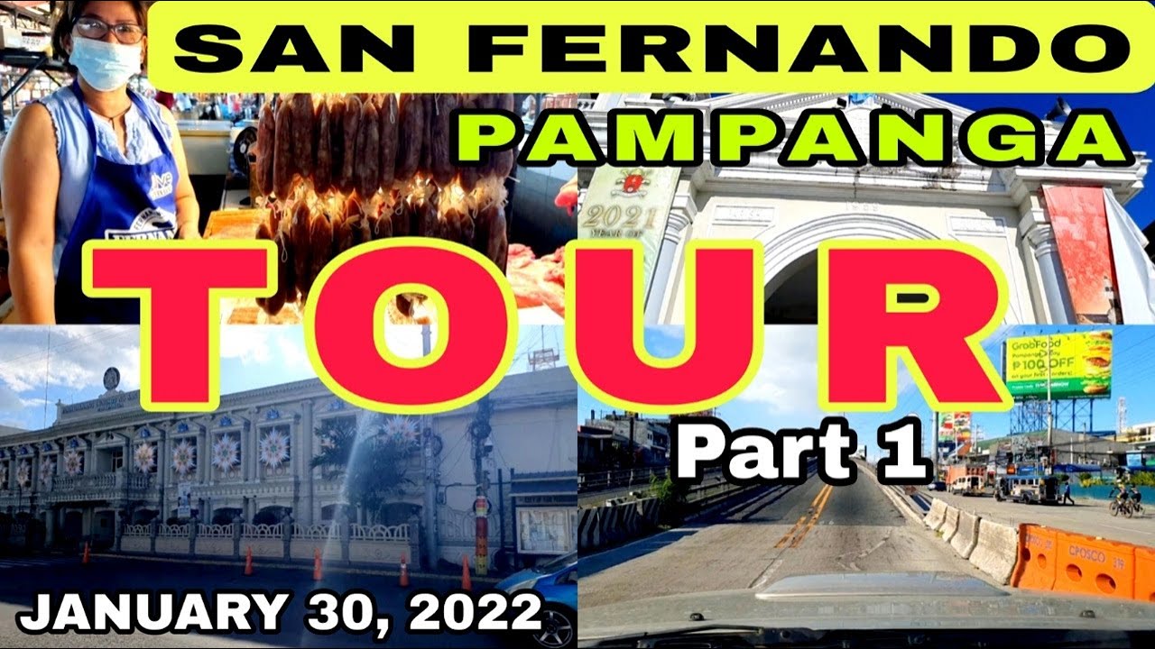 TOURIST SPOT IN SAN FERNANDO, PAMPANGA! PART 1. SIGHTSEEING & TOUR!