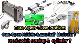 How to Set Sensor in Batching Plant Mixer Gate | Gate Opening Problem|mixer gate half open reh jata?