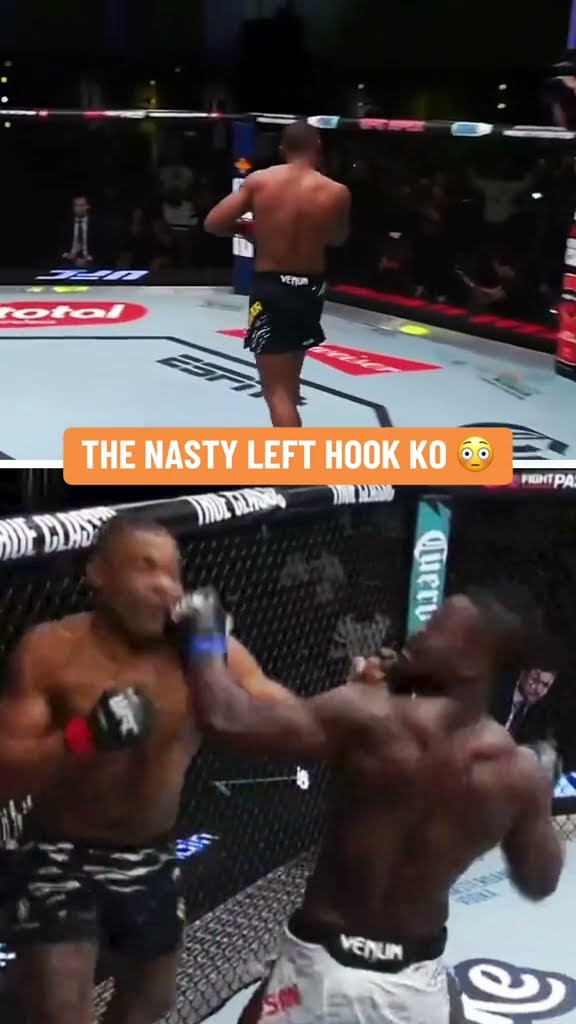 BRUTAL left hook from Cesar Almeida ? #UFCVegas101