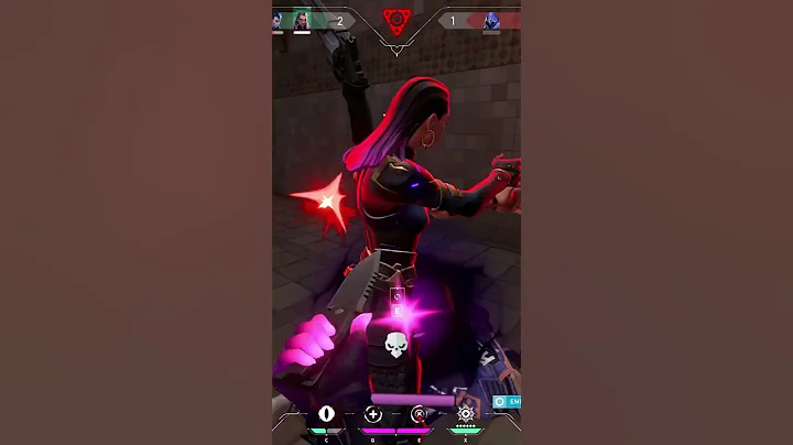 REYNA's Laugh after the ACE is so SCARY 😈| #valorant #reyna #shorts #shortvideo #viral