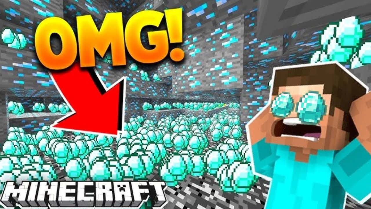 How To Find Diamonds In Minecraft Pe 1.21+ \\ Minecraft Mein Diamonds ...