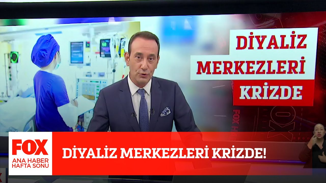 Diyaliz merkezleri krizde! 6 Ağustos 2022 FOX Ana Haber Hafta Sonu