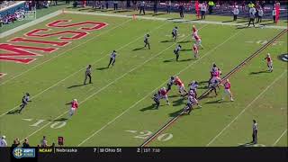 2018 USC vs Ole Miss - DJ Wonnum Fumble Recovery