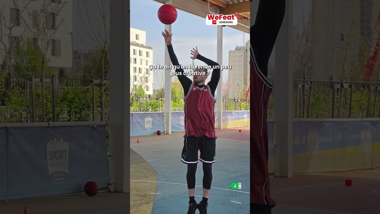 WeFeat SFR x Samsung : le défi basket Samsung Galaxy S26 Ultra 🏀