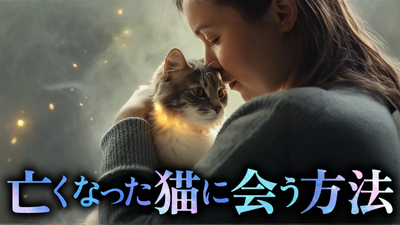 【再会】亡くなった猫に会う方法10選｜「もう一度会いたい」という気持ちが届く方法
