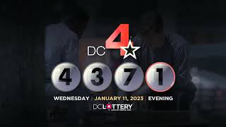DC LOTTERY Evening 01/11/2023