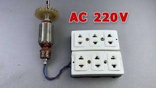 How To Turn Motor Hatari Into 225V Electric Generator New