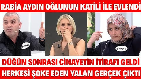 ESRA EROL FATİH AYDIN'IN KATİLİ ANNESİ RABİA AYDIN VE ŞAHİN CANBEKLİ EVLENDİ Mİ? TÜM GERÇEKLER!
