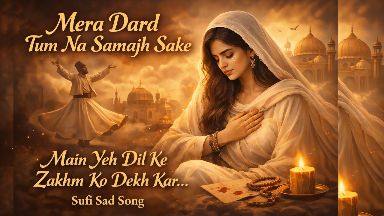 Mera Dard Tum Na Samajh Sake 💔 | Main Yeh Dil Ke Zakhm Ko Dekh Kar Kabhi Hasta | Sufi Sad Song 2026 