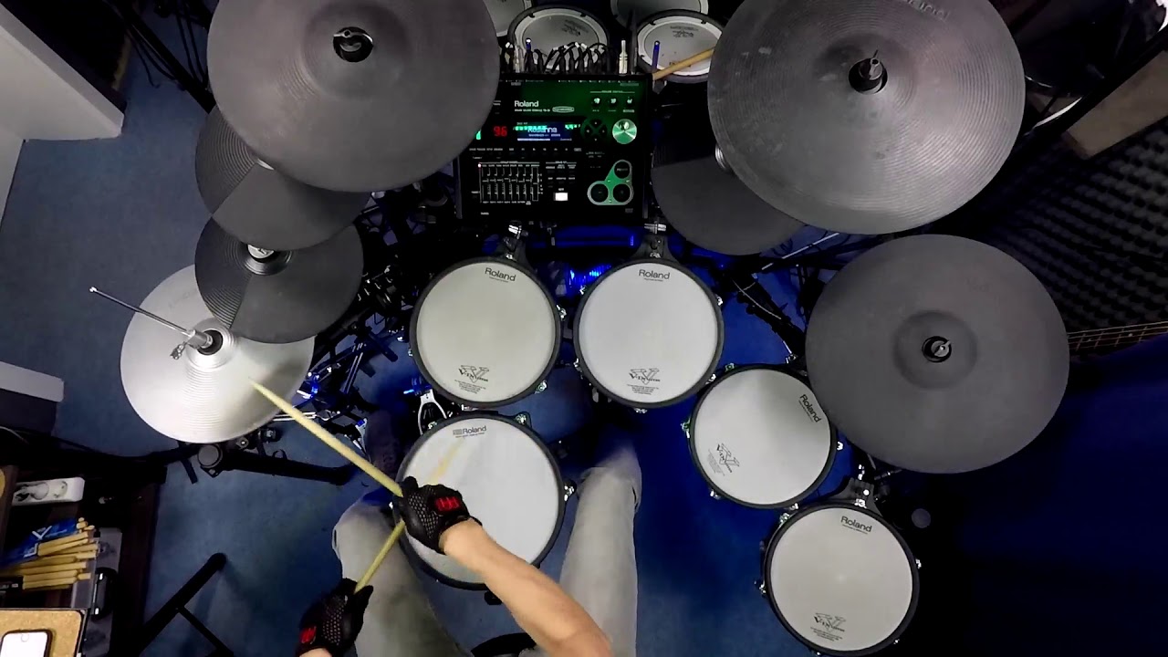 Dire Straits - Sultans Of Swing - Drum Cover Roland TD-30