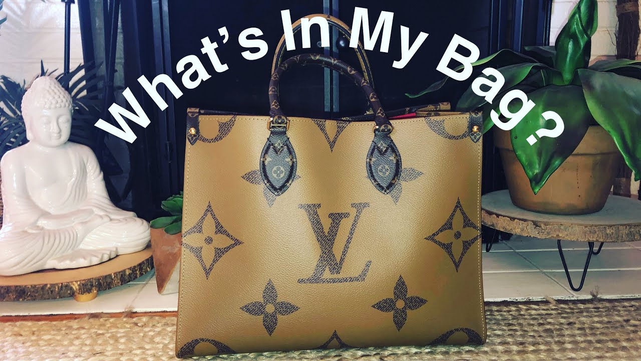 What's In My Bag? LOUIS VUITTON ONTHEGO MM 