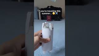 The perfect 4 in 1 travel bottle for this summer✈️✈️