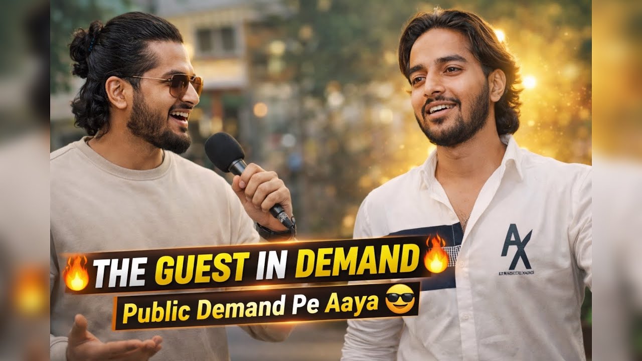 THE GUEST IN DEMAND 😎 | Public Demand Pe Aaya | Hyderabad Interview