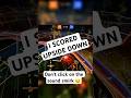 Don’t click on the sound….￼ #rocketleague