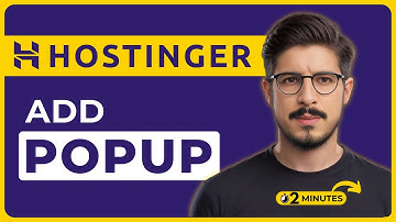 Hostinger Website Builder Popup Tutorial 2025 | Hoe voeg je een pop-up toe aan Hostinger Website ...