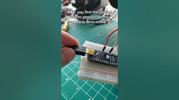 Arduino + Mario Bros = Perfection #engineering #electronics #arduino