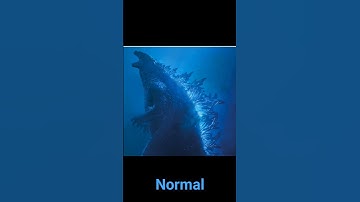 Normal VS Therimal #godzilla #movie #transition