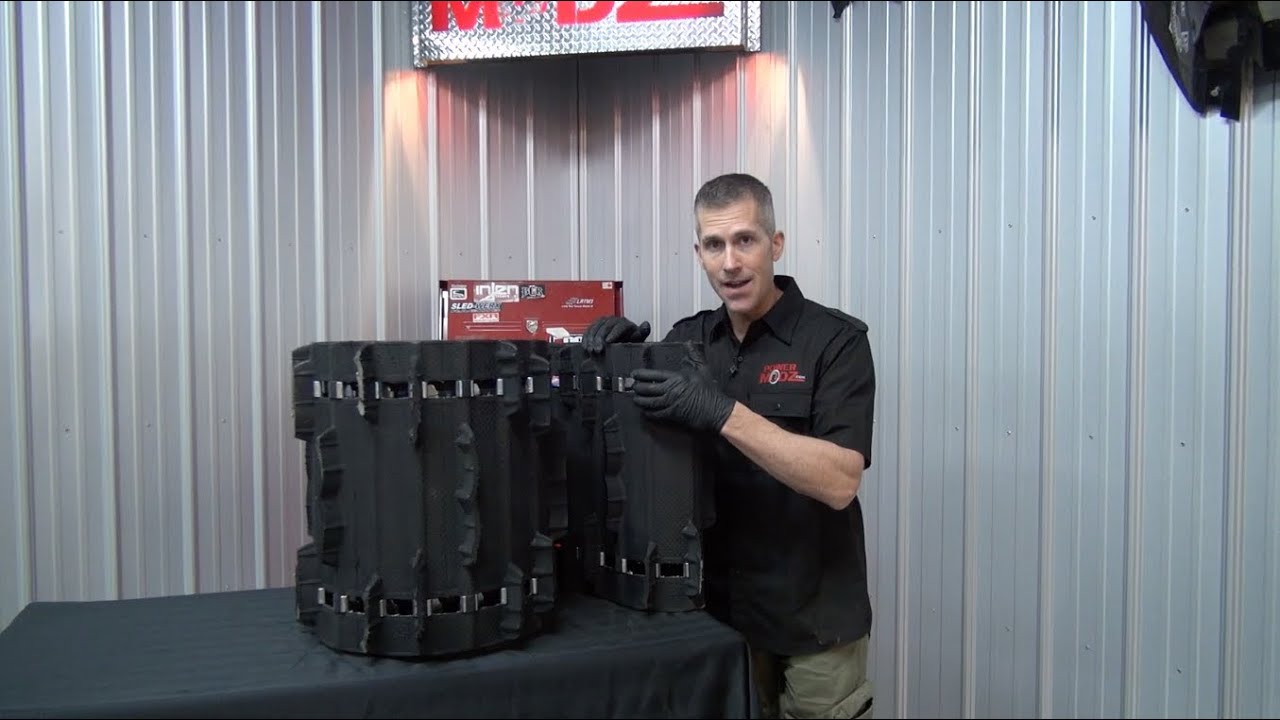 Camoplast Cobra WT track for the Yamaha VK540! PowerModz! - YouTube