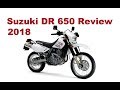 Suzuki DR 650, 2018 - Detailed Review