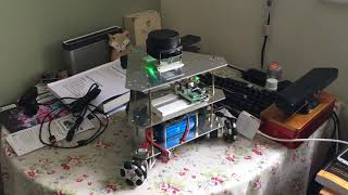Testing RPLiDAR A1 LiDAR with ROS Hector Mapping/SLAM on the Omni robot