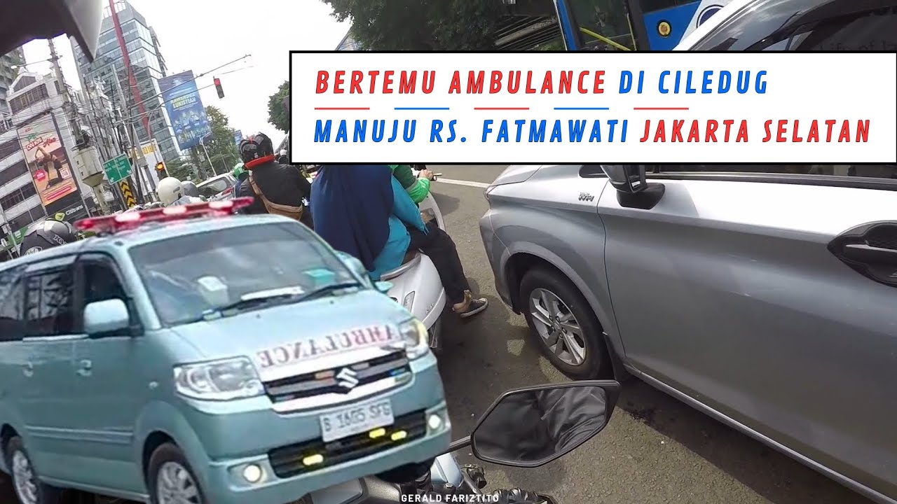 ANTAR KOTA LAGI‼️Dari Rumah Pasien ke RS. Fatmawati Jakarta
