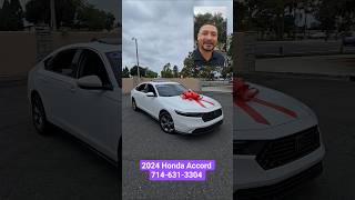 2024 Honda Accord #california #losangeles #autosjuanescobar #riverside #orangecounty #troca #fyp