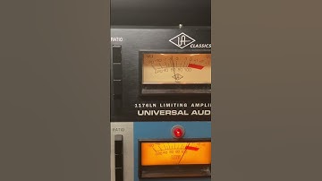 Universal Audio 1176 Compressor #audioengineer #music #musicproducer