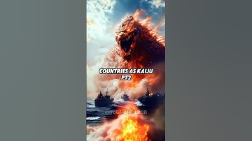 Countries As Kaiju 2!💀 #midjourney  #aiart #countries