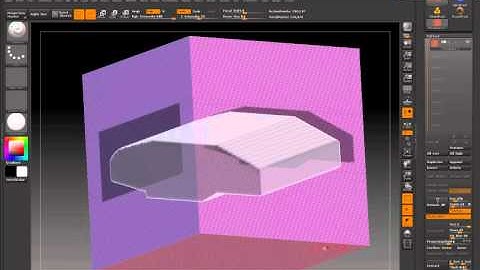 ZBrush 4 - ShadowBox and Clip Brushes