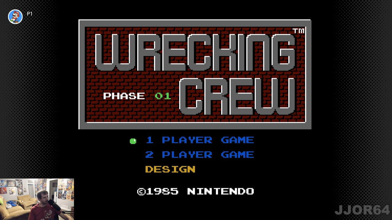Wrecking Crew (NES) - JJOR64 plays NES on Nintendo Switch Online
