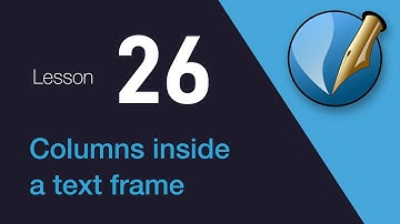 26) Columns inside a text frame in Scribus