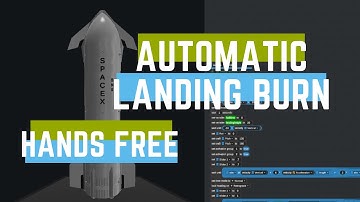 SN9 | Automatic Landing Burn | Simplerockets 2 Mobile