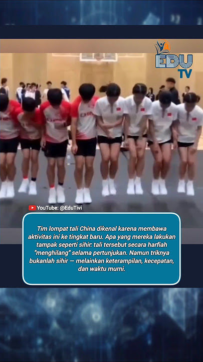 Cool! China's Jump Rope Team Makes Their Rope Disappear