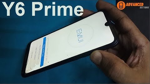 Huawei Y6 Prime 2019 hard reset