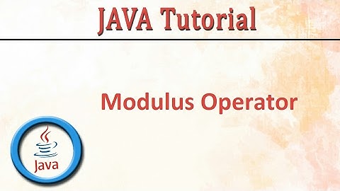 Java Modulus Operator Program