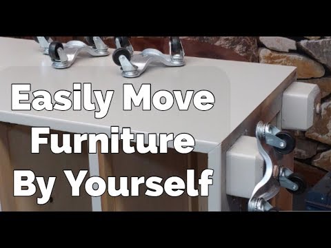 Furniture Moving Hack How To Move Heavy Furniture Alone With