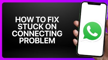 How To Fix Stuck on Connecting Problem in WhatsApp 2025! Tutorial