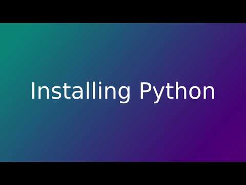 Getting started with Python - installation and VS Code