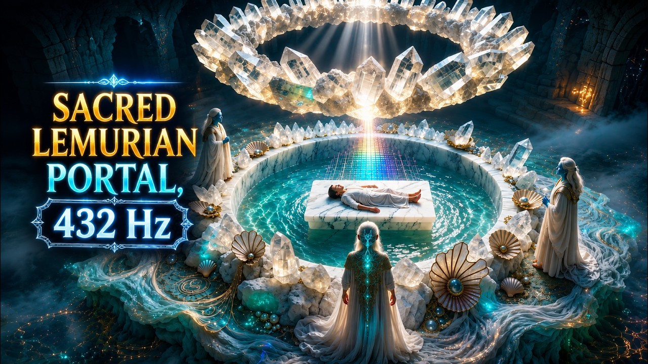 🌊 LOS SERES LEMURIANOS HAN ABIERTO UN PORTAL SAGRADO DE SANACIÓN PARA TI ✨ 432 Hz