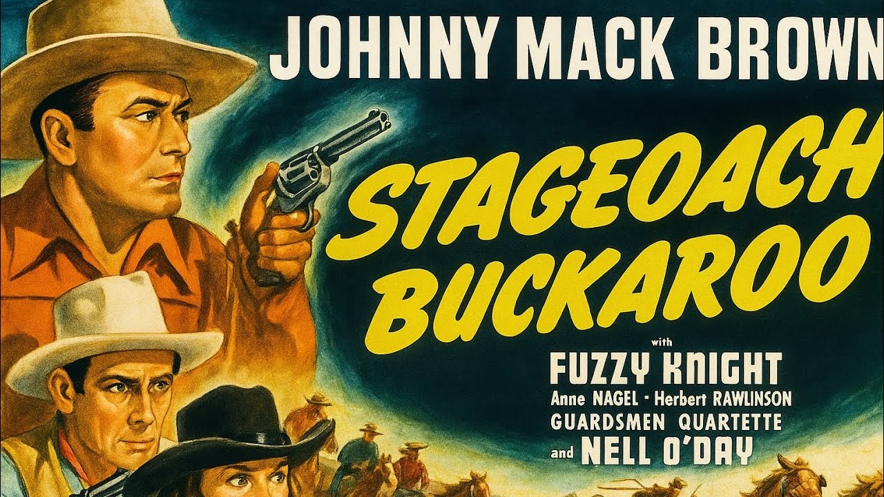 Stagecoach Buckaroo (1942) | Classic Western Adventure with Johnny Mack Brown