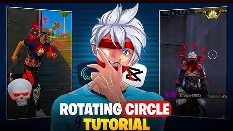 Red Circle Effect ⭕ Tutorial In Capcut Like @BONEX4_FF   @ZeroxFF   @nstwinsff