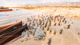 100.000 WW2 AMERICAN SOLDIERS vs 10.000 YODA | Ultimate Epic Battle Simulator 2 screenshot 5
