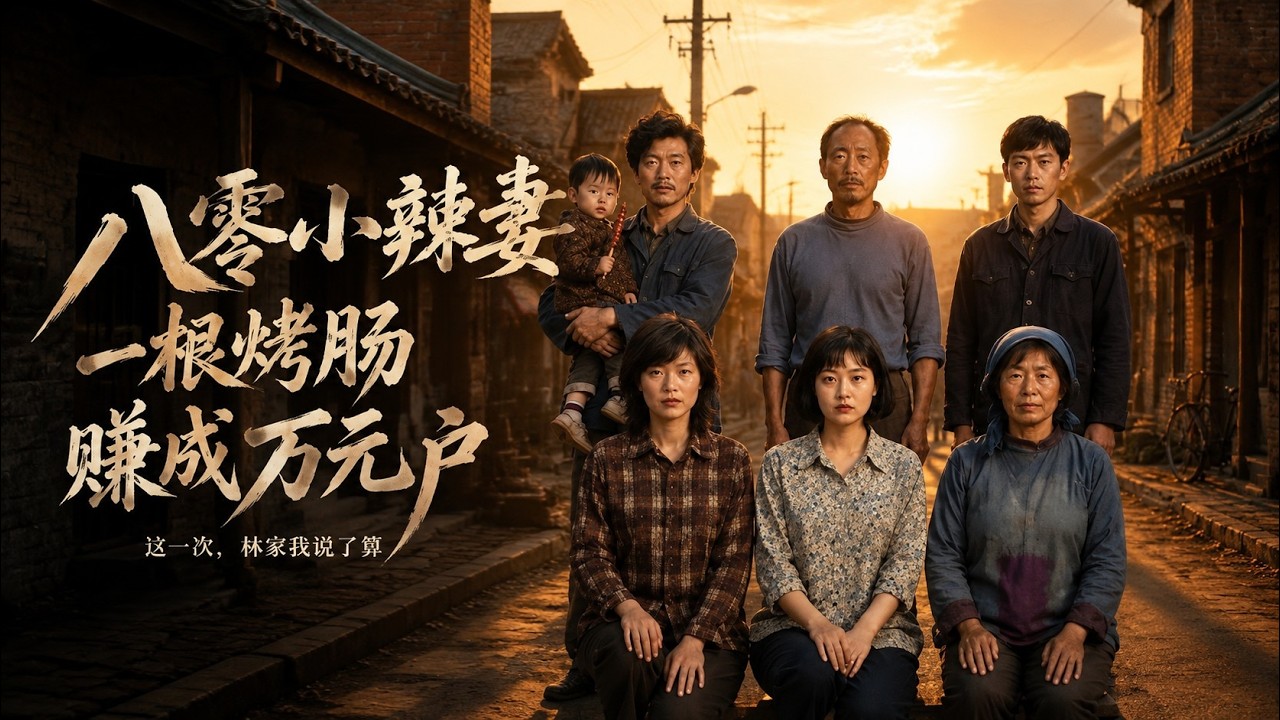 【完結全集】《八零小辣妻,一根烤肠赚成万元户》🔥穿越1980 她靠烤肠逆袭成首富#漫剧 #动态漫 #动漫 #スカッと