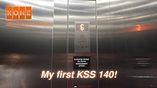 My First KSS 140! KONE MonoSpace 500 Traction Elevators | Vanport Building, PSU | Portland, OR.