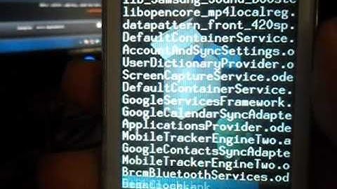 How to backup your Stock ROM on Samsung Galaxy Y