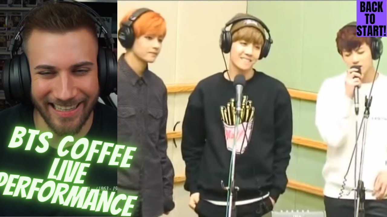 BTS COFFEE LYRICS + LIVE PERFORMANCE REACTION BTS Back To Start 16