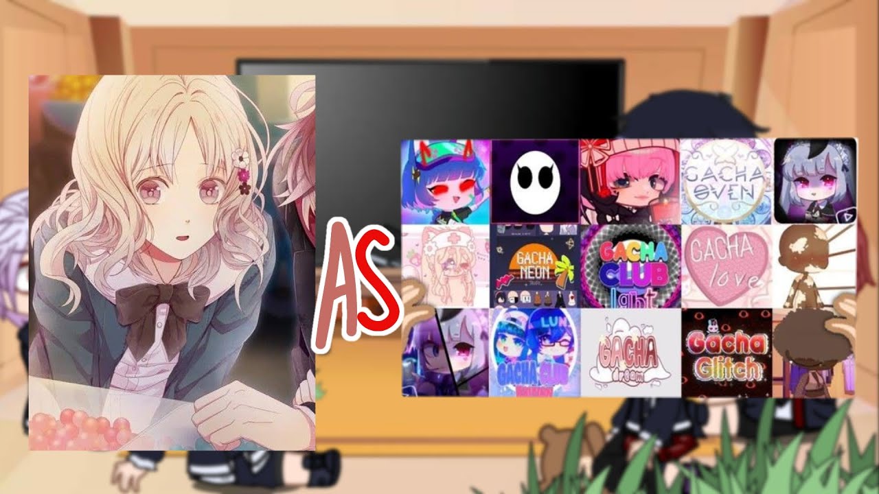 diabolik lovers react to yui as gacha tiktoks part 2/?