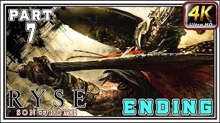 RYSE SON OF ROME Full Gameplay Walkthrough PART 7 - The Saviour Of Rome [4K 60FPS] - ENDING