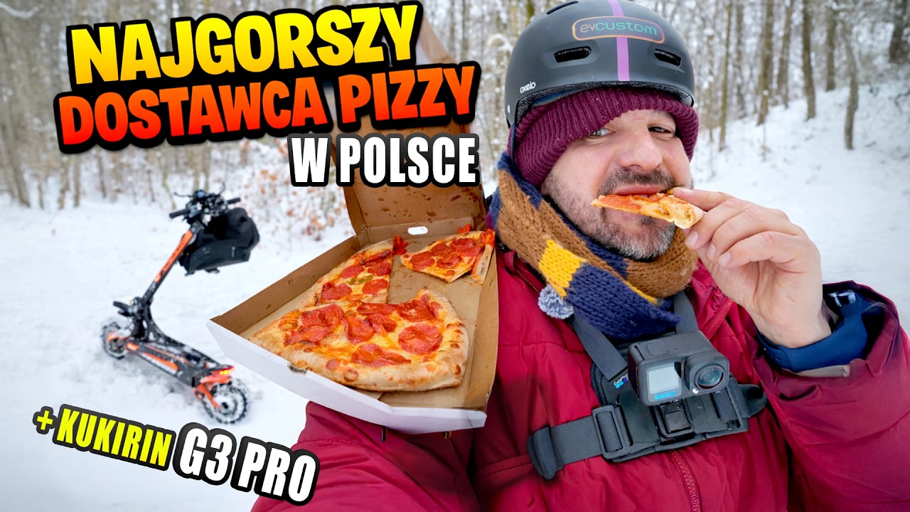 HULAJNOGA DLA DOSTAWCY PIZZY? 🍕 KUKIRIN G3 PRO 😎