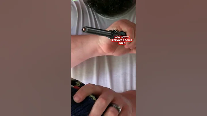 HOW NOT TO REMOVE A SQUIB LOAD